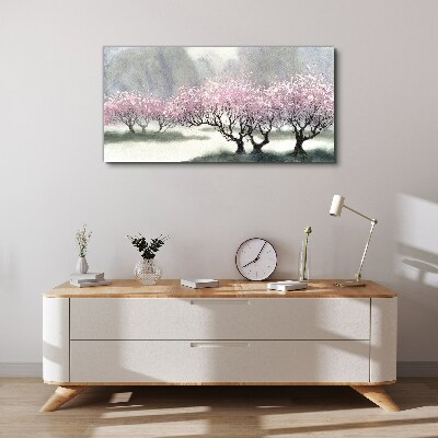 Tableau imprimé sur toile Floraison printanière