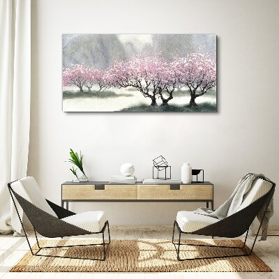 Tableau imprimé sur toile Floraison printanière