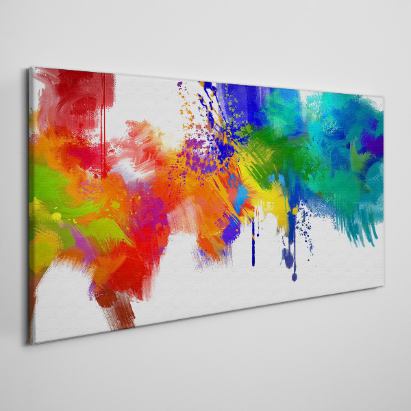Tableau imprimé sur toile Une explosion colorée d'émotions
