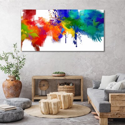 Tableau imprimé sur toile Une explosion colorée d'émotions