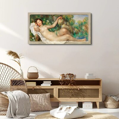 Tableau imprimé sur toile Paix dans le jardin d'été