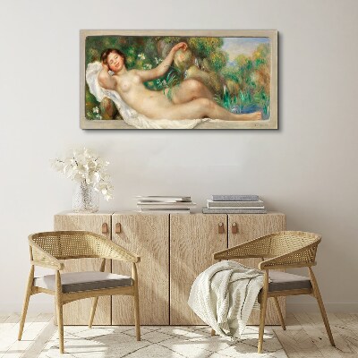 Tableau imprimé sur toile Paix dans le jardin d'été