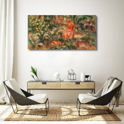 Tableau imprimé sur toile Un après-midi d'été dans le jardin