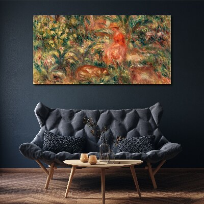 Tableau imprimé sur toile Un après-midi d'été dans le jardin