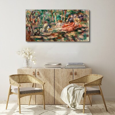 Tableau imprimé sur toile Un après-midi d'été dans le parc