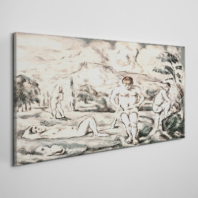 Tableau sur toile Une scène de la nature