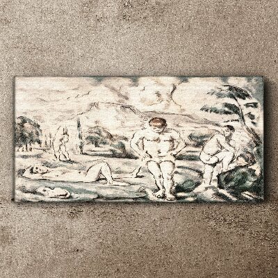 Tableau sur toile Une scène de la nature