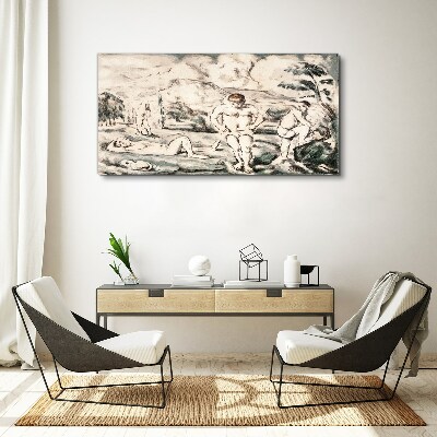 Tableau sur toile Une scène de la nature