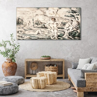 Tableau sur toile Une scène de la nature