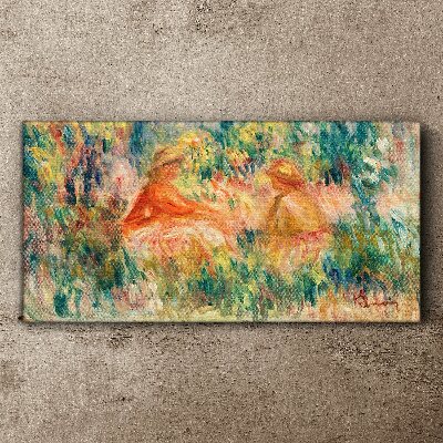 Tableau sur toile Un après-midi d'été dans le jardin