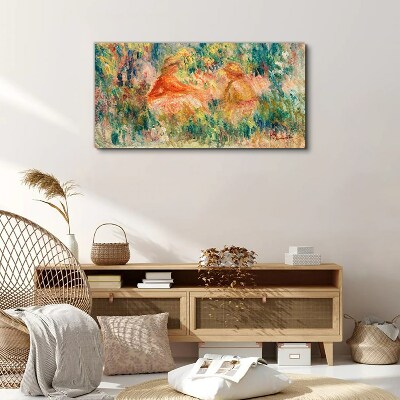Tableau sur toile Un après-midi d'été dans le jardin