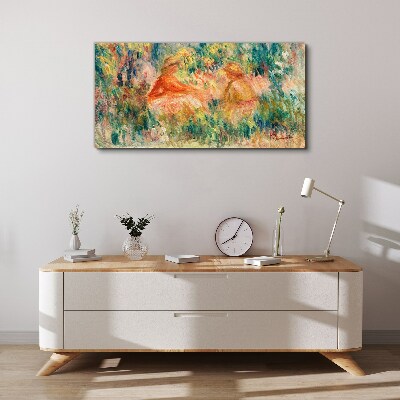 Tableau sur toile Un après-midi d'été dans le jardin