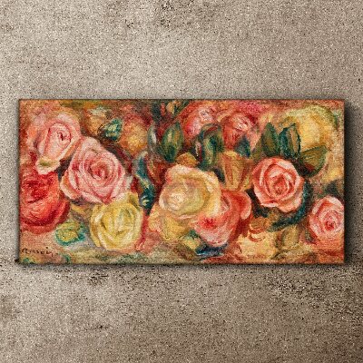 Tableau toile imprimée Bouquet de roses