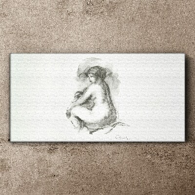 Tableau imprimé sur toile Nus dans l'ombre