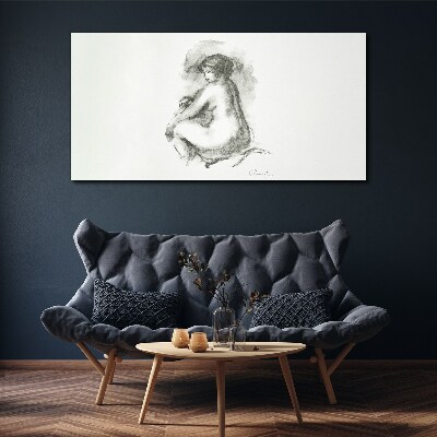 Tableau imprimé sur toile Nus dans l'ombre