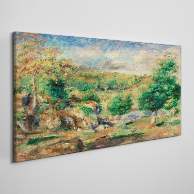 Tableau toile imprimée Paysage d'été