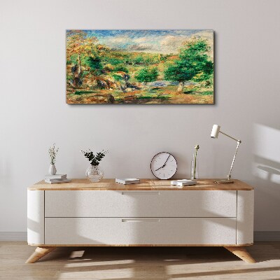 Tableau toile imprimée Paysage d'été
