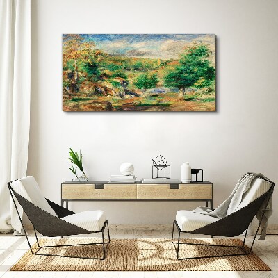 Tableau toile imprimée Paysage d'été