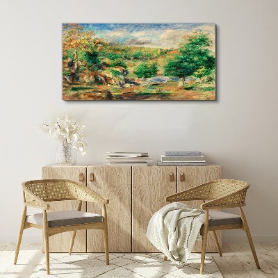 Tableau toile imprimée Paysage d'été