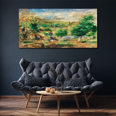 Tableau toile imprimée Paysage d'été