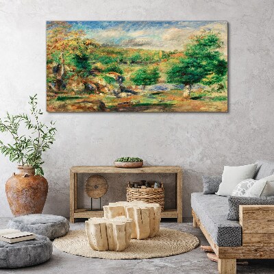 Tableau toile imprimée Paysage d'été