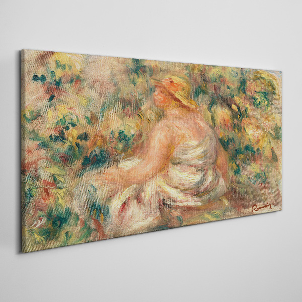 Tableau imprimé sur toile Un moment d'été dans le jardin