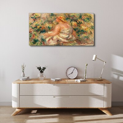 Tableau imprimé sur toile Un moment d'été dans le jardin