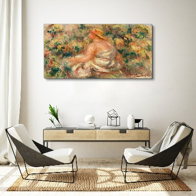 Tableau imprimé sur toile Un moment d'été dans le jardin