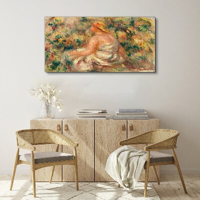 Tableau imprimé sur toile Un moment d'été dans le jardin