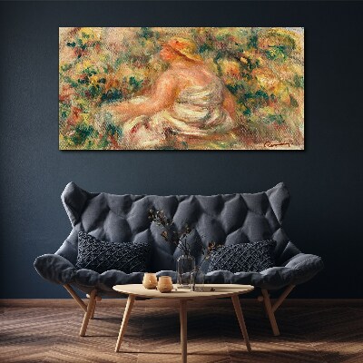 Tableau imprimé sur toile Un moment d'été dans le jardin