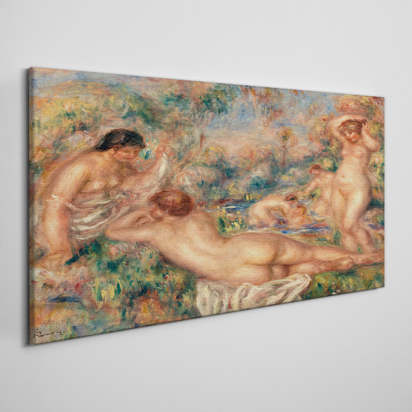 Tableau sur toile Moments d'été dans le jardin
