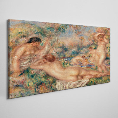 Tableau sur toile Moments d'été dans le jardin