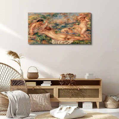 Tableau sur toile Moments d'été dans le jardin