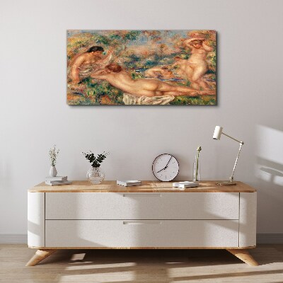 Tableau sur toile Moments d'été dans le jardin