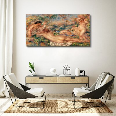 Tableau sur toile Moments d'été dans le jardin