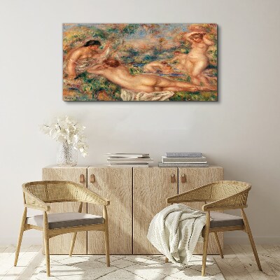Tableau sur toile Moments d'été dans le jardin