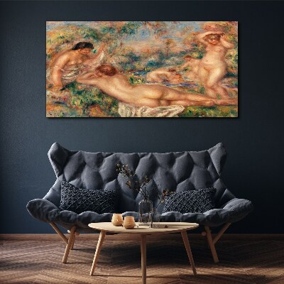 Tableau sur toile Moments d'été dans le jardin