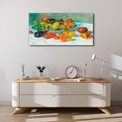 Tableau imprimé sur toile Nature morte aux fruits