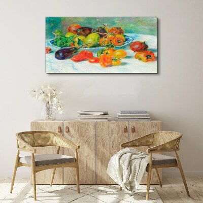 Tableau imprimé sur toile Nature morte aux fruits