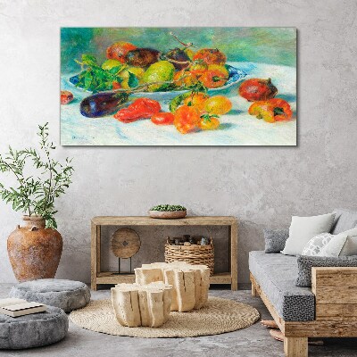 Tableau imprimé sur toile Nature morte aux fruits