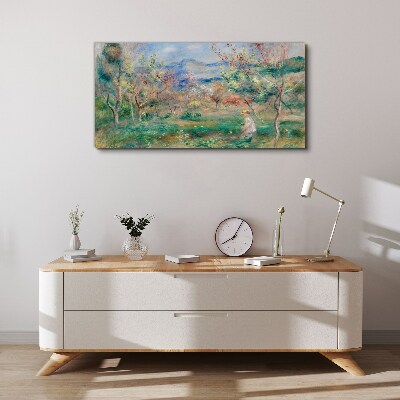 Tableau sur toile Paysage de printemps