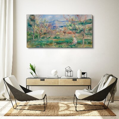 Tableau sur toile Paysage de printemps