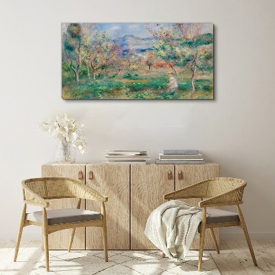 Tableau sur toile Paysage de printemps