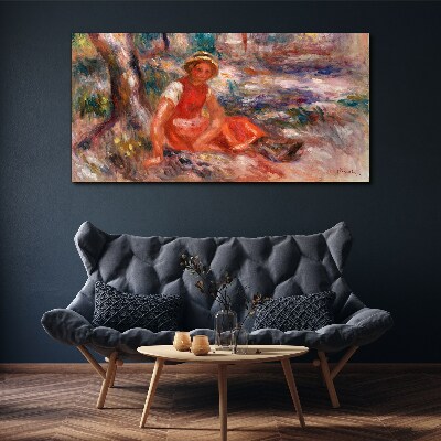 Tableau imprimé sur toile Moment d'été dans le parc