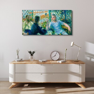 Tableau sur toile Rendez-vous à la fenêtre