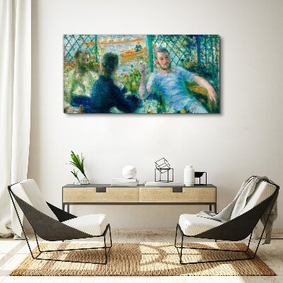 Tableau sur toile Rendez-vous à la fenêtre