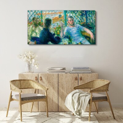 Tableau sur toile Rendez-vous à la fenêtre