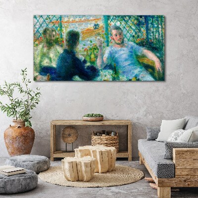 Tableau sur toile Rendez-vous à la fenêtre