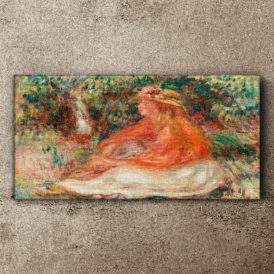 Tableau toile imprimée Profiter du soleil d'été