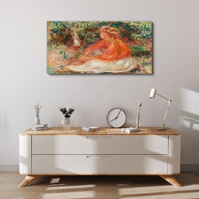 Tableau toile imprimée Profiter du soleil d'été